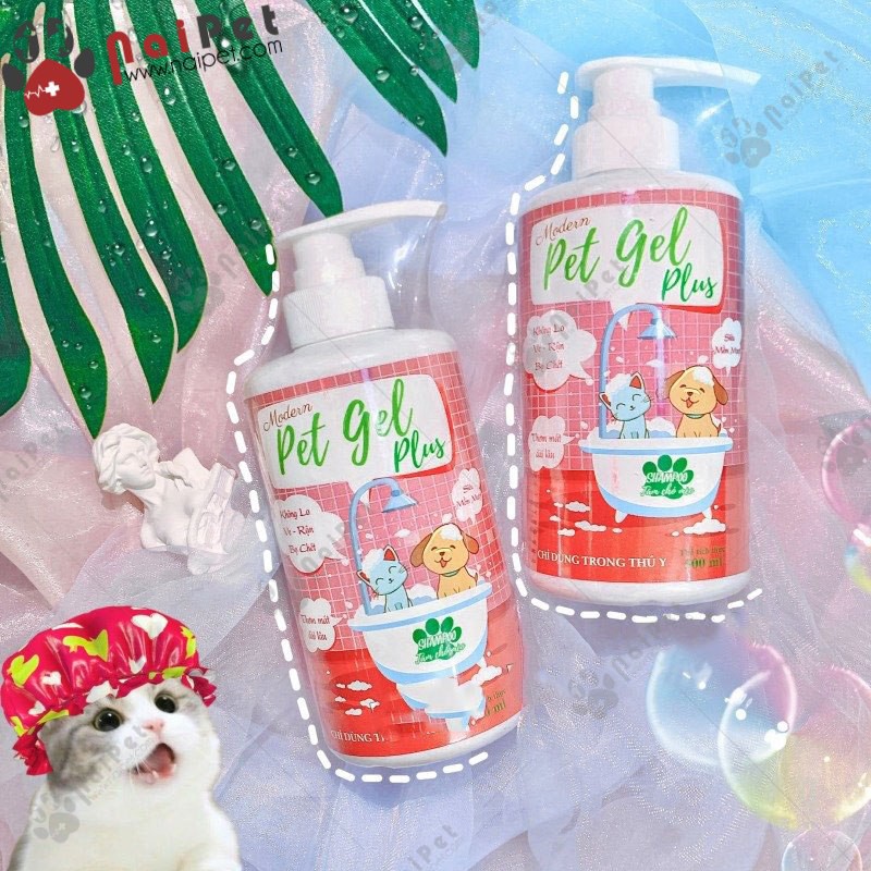 Sữa Tắm Diệt Ve Rận Bọ Chét Chó Mèo Modern Pet Gel