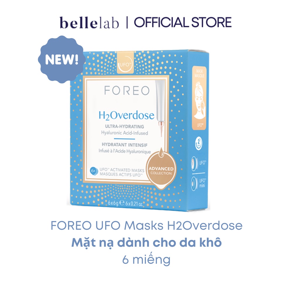 Mặt nạ dành cho da khô UFO FOREO Masks H2Overdose