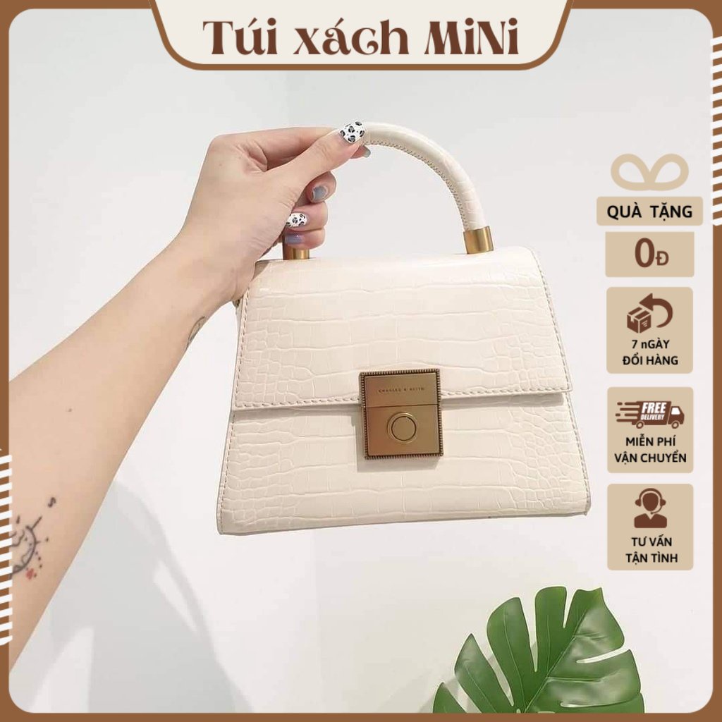 Túi Xách Nữ - Túi CNK Quai Xách Khuy Tròn Hot 2022 CK2_50781127