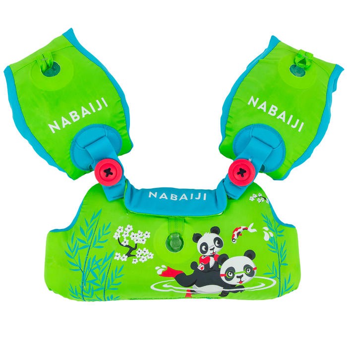 Phao tập bơi đeo tay-lưng cho bé (Xanh lá)/ Child's TISWIM Progressive Swimming Armbands-Waistband (Green)