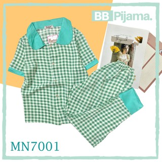 Đồ Bộ Mặc Nhà Pijama Lụa Tiểu Thư Chất cực đẹp BB Pijama, Tay Ngắn Quần Dài, Trẻ trung thanh lịch.