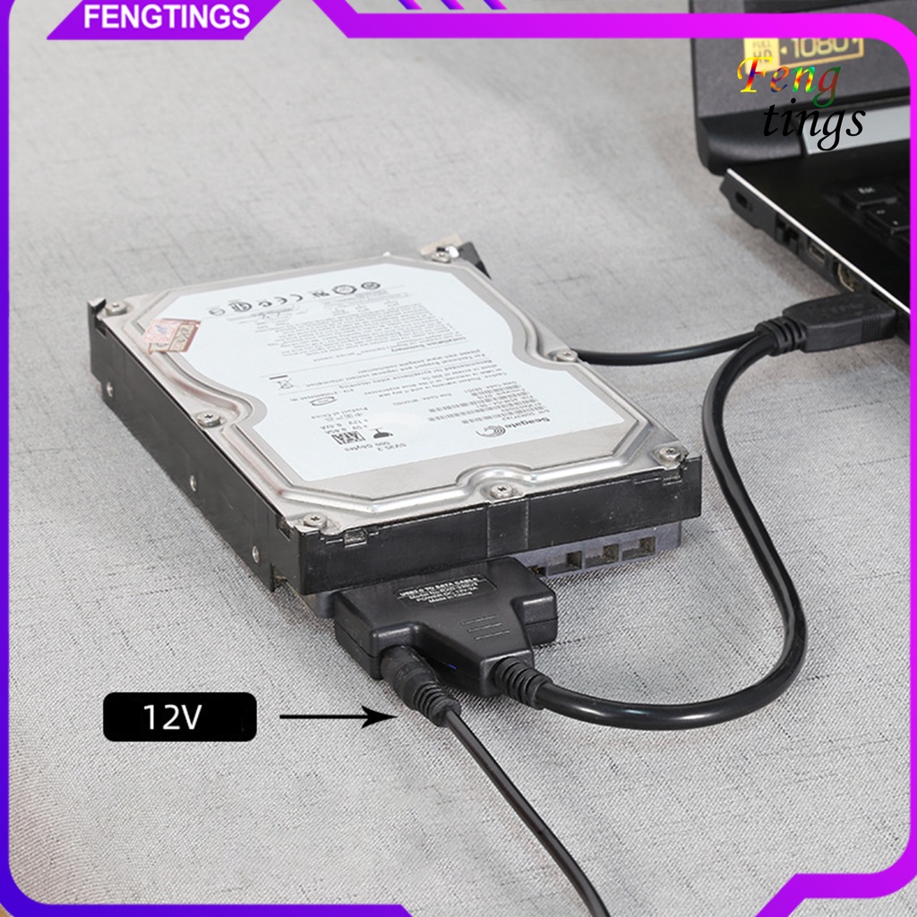 Cáp Chuyển Đổi Usb 3.0 Sang Sata Cho Ổ Cứng Ssd Hdd 2.5 / 3.5 Inch