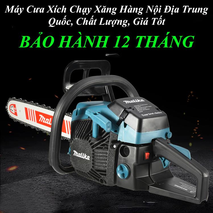 Máy Cưa Xích Chạy Xăng Malika Công Nghệ Đức Giá Tốt