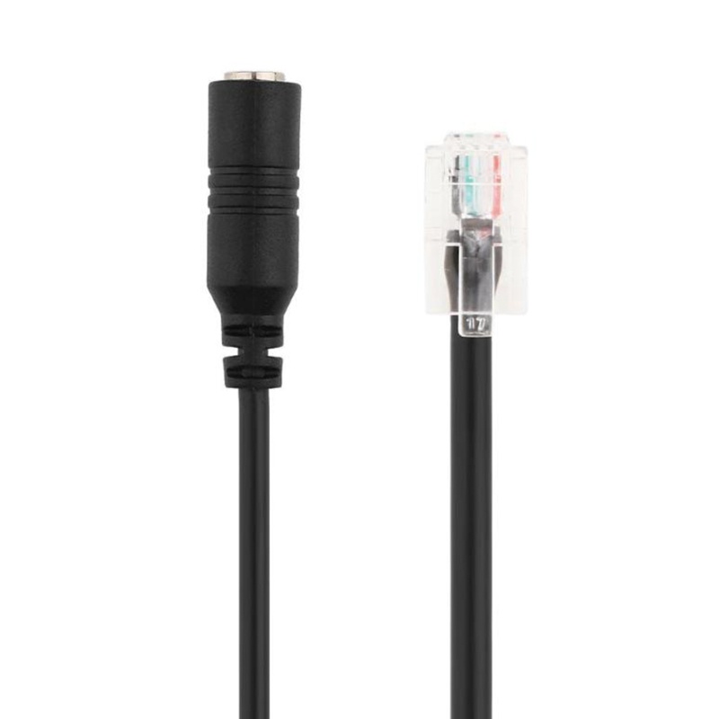 Dây Cáp Chuyển Đổi Cổng RJ9 RJ10 Sang 3 5mm Chuyên Dụng Cho Điện Thoại Di Động