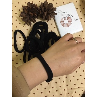 Set 10 dây buộc tóc nhung trơn