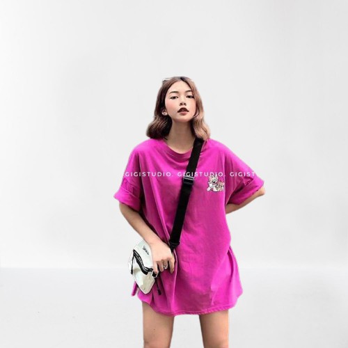 Áo thun trơn không cổ, co giãn 4 chiều , áo phông cộc tay freesize dưới 70kg | BigBuy360 - bigbuy360.vn
