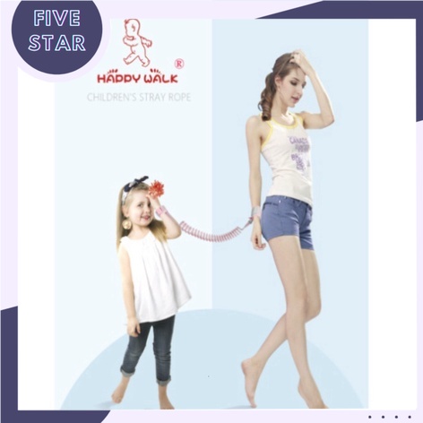 Dây chống lạc Happy walk Flyco loại chất liệu cao cấp (có khóa cảm ứng) Hàng Chính Hãng - Cửa Hàng Thiết Bị Đồ gia dụng