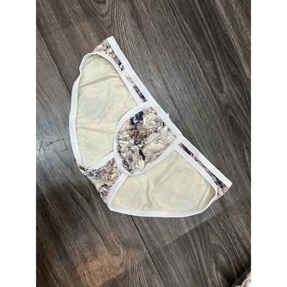 [free ship 50k + che tên đơn hàng] quần lót nam, quần lót tam giác cotton co dãn họa tiết hoa văn (hình chụp tại shop)
