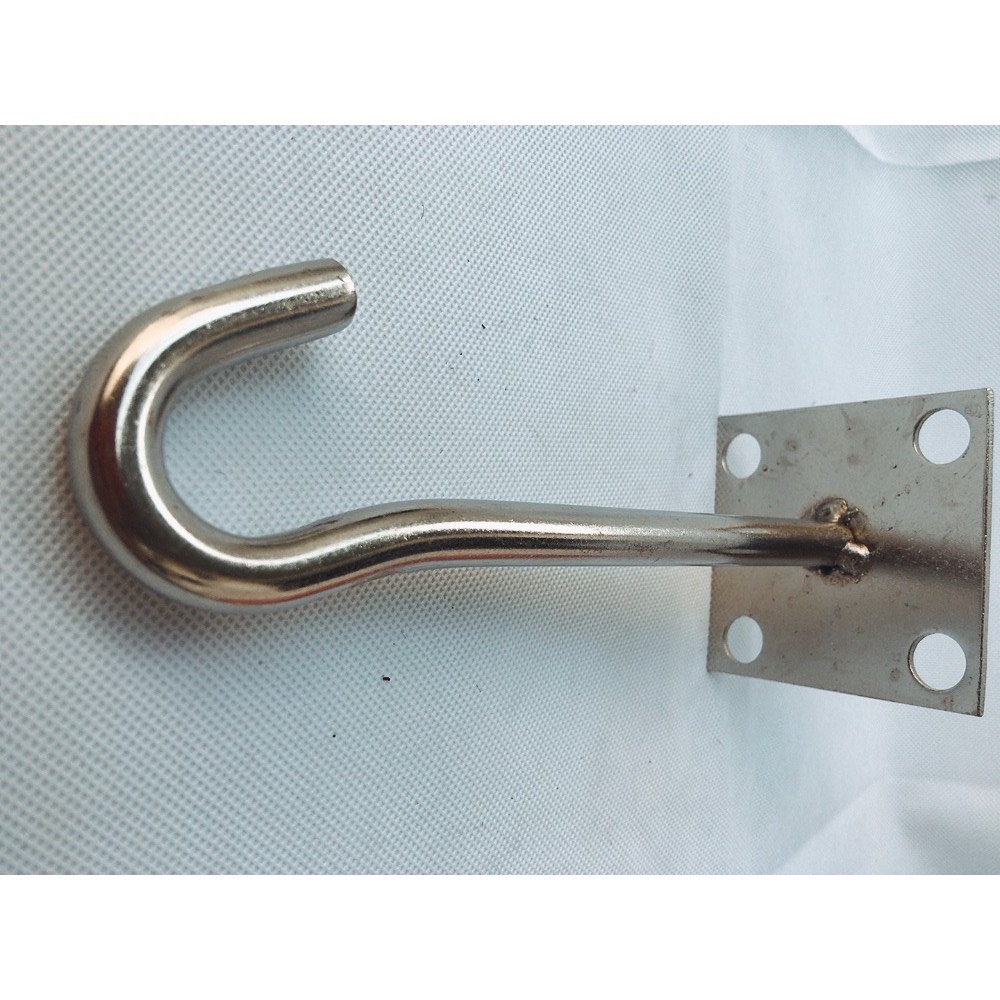 Móc quạt đế , móc quạt trần bảng mã inox phi 12mm dài 10-50cm