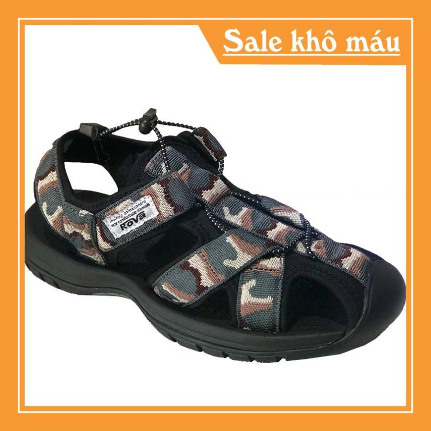 Giày sandal nam bít mũi đi dã ngoại, đi phượt hiệu Rova RV626B - MOL VN - BẢO HÀNH 12 THÁNG -new221