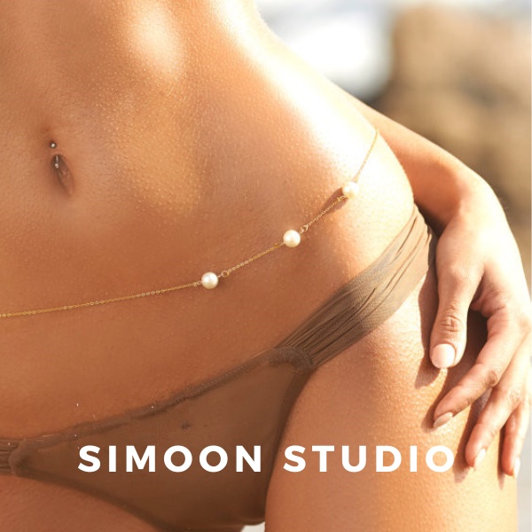 Belly Chain Hạt Ngọc