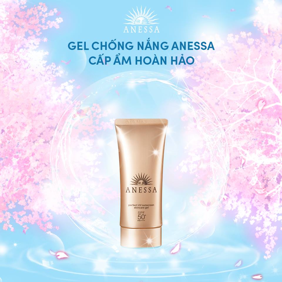 Kem Chống Nắng Anessa Perfect UV Sunscreen Skincare Gel SPF50+/PA++++