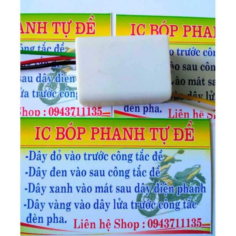 IC BÓP PHANH XE TỰ ĐỘNG ĐỀ MÁY NỔ XE MÁY XE SỐ XE TAY GA XE CÔN TAY