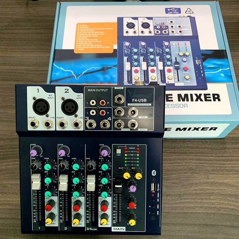 Mixer F4 blutooth bản âm thanh hay nhất của Mixer F4
