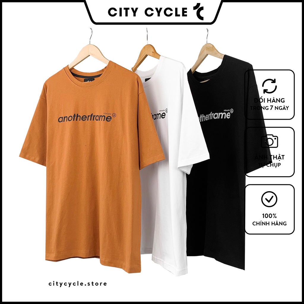 Áo thun nam nữ Another City Cycle - Áo thun tay lỡ Unisex form rộng hàng Local Brand