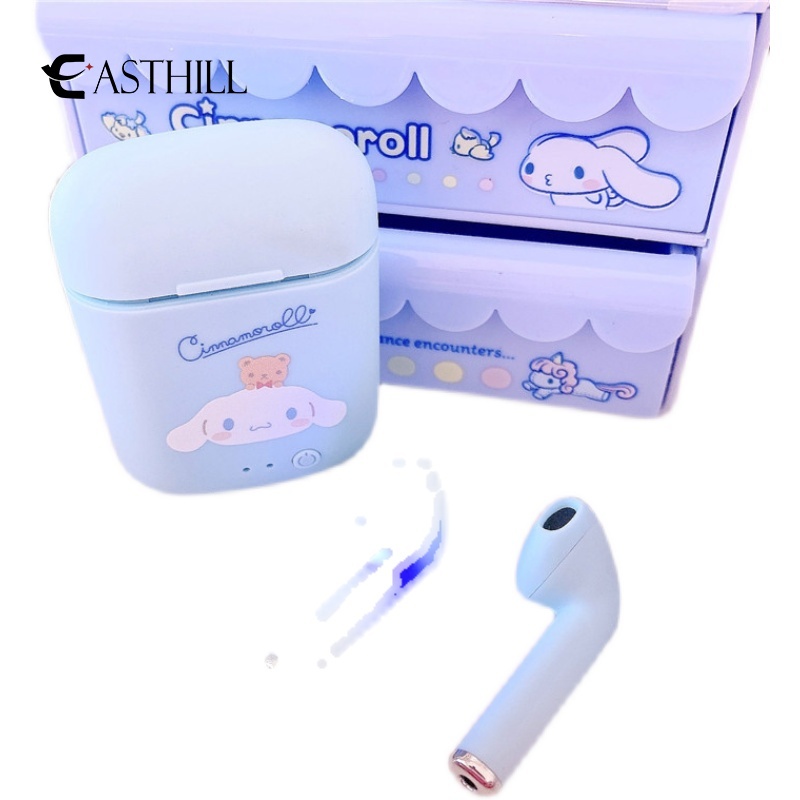 SANRIO Tai Nghe Bluetooth 5.0 Nhét Tai Tws Cảm Ứng Âm Thanh Hifi Hình Cinnamoroll My Melody Tws