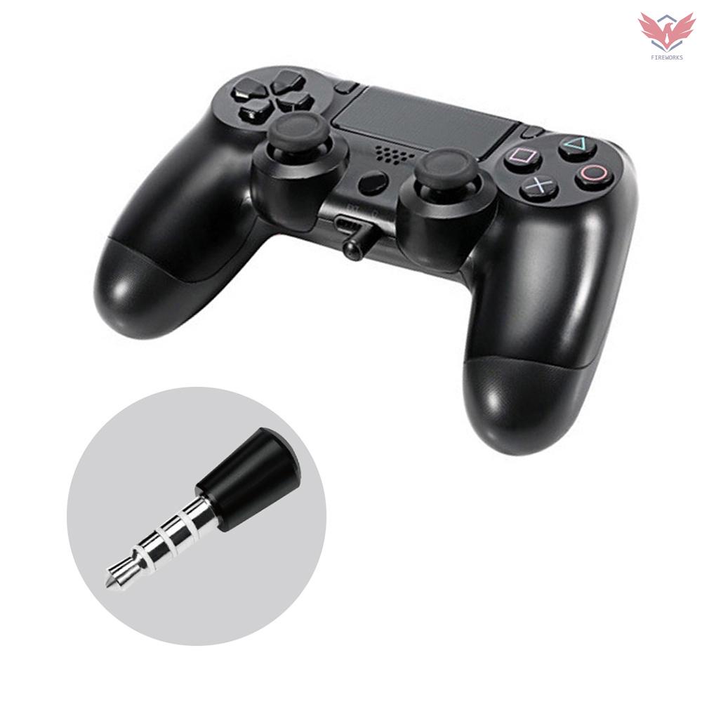 Fiok BT Adapter Receiver Wireless Headset Headphone Adapter Dongle USB Adapter USB Dongle for PS4 Black