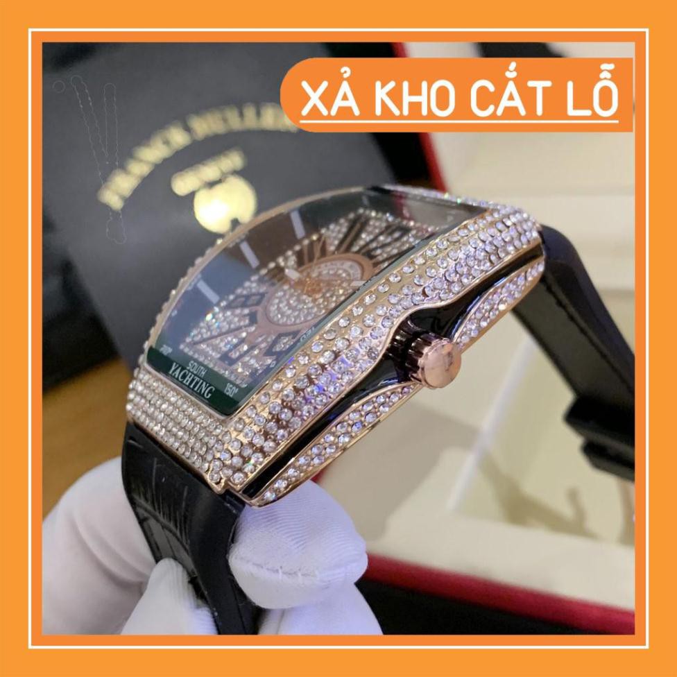 Đồng hồ nam FML 42mm - Full Đá sang trọng, tặng hộp và bảo hành 12 tháng+pin dự phòng