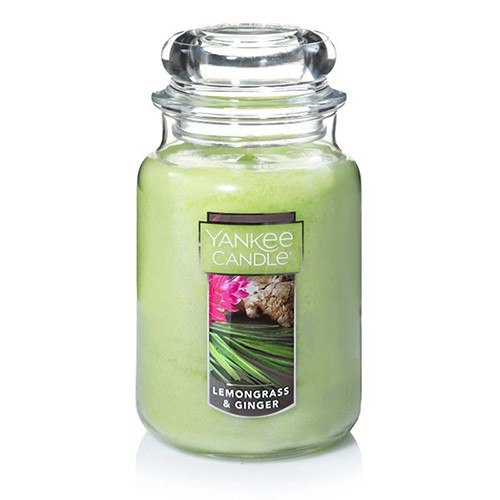 Hũ nến thơm Yankee Candle Lemongrass & Ginger