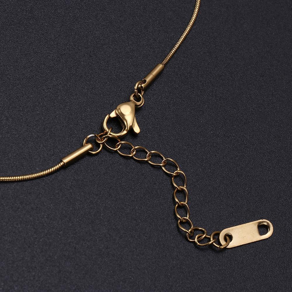 MOILYVN Vòng cổ Mặt Chữ Nhật / Vuông Thời Trang Cho Nữ