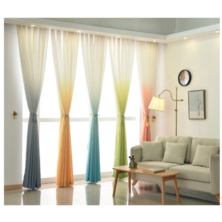 Rèm cửa trang trí cao cấp Ombre độc đáo
