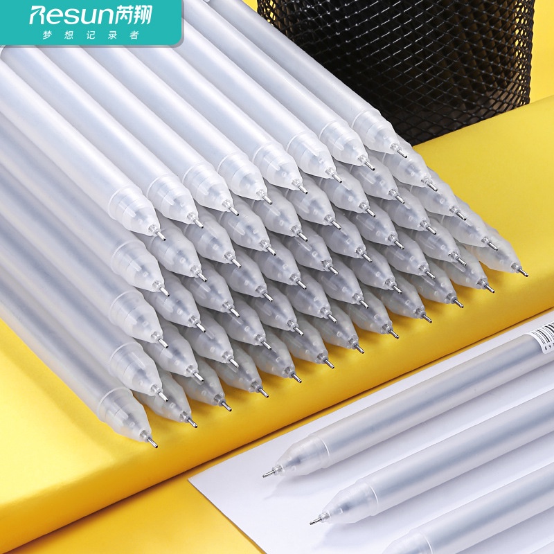 Giá Đỡ Bút Gel Màu Trắng 0.5mm Không Bẩn Tiện Dụng Cho Văn Phòng