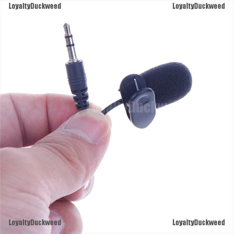 Micro âm thanh mini dạng kẹp jack 3.5mm chuyên dụng cho máy tính laptop