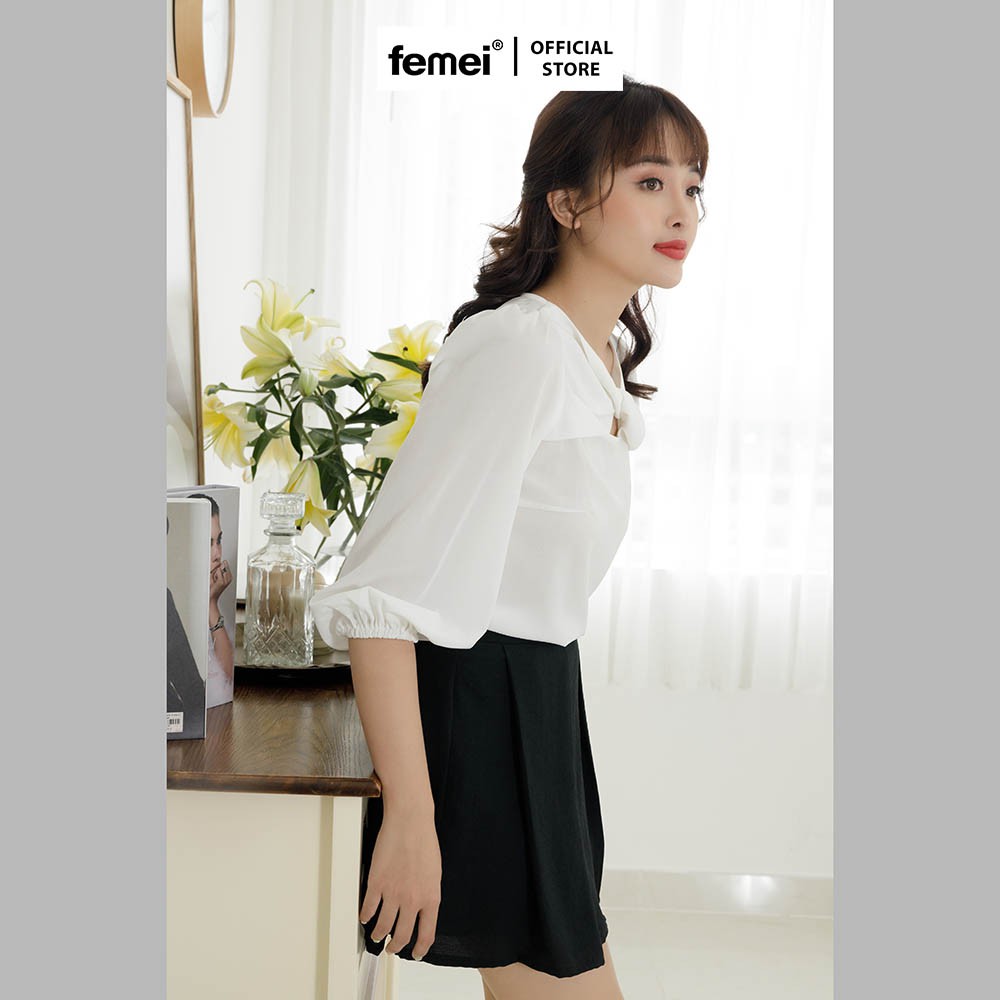FEMEI - Set áo sơ mi quần short BERRY FSSM0025