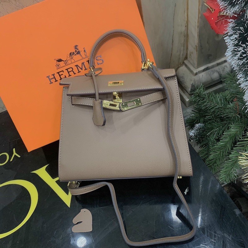 Túi xách hm kel.ly màu ghi