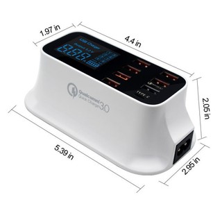 Bộ Sạc Nhanh Đa Năng 8 Cổng Usb