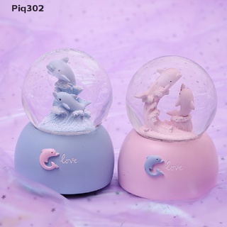 Quả cầu pha lê tạo cảnh tuyết rơi phát sáng kiểu Bắc Âu độc đáo 302