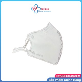 Combo 3 Khẩu trang 3D Mona Mask N99 lọc bụi mịn pm2.5 trên 99%,kháng khuẩn đạt tiêu chuẩn quốc tế