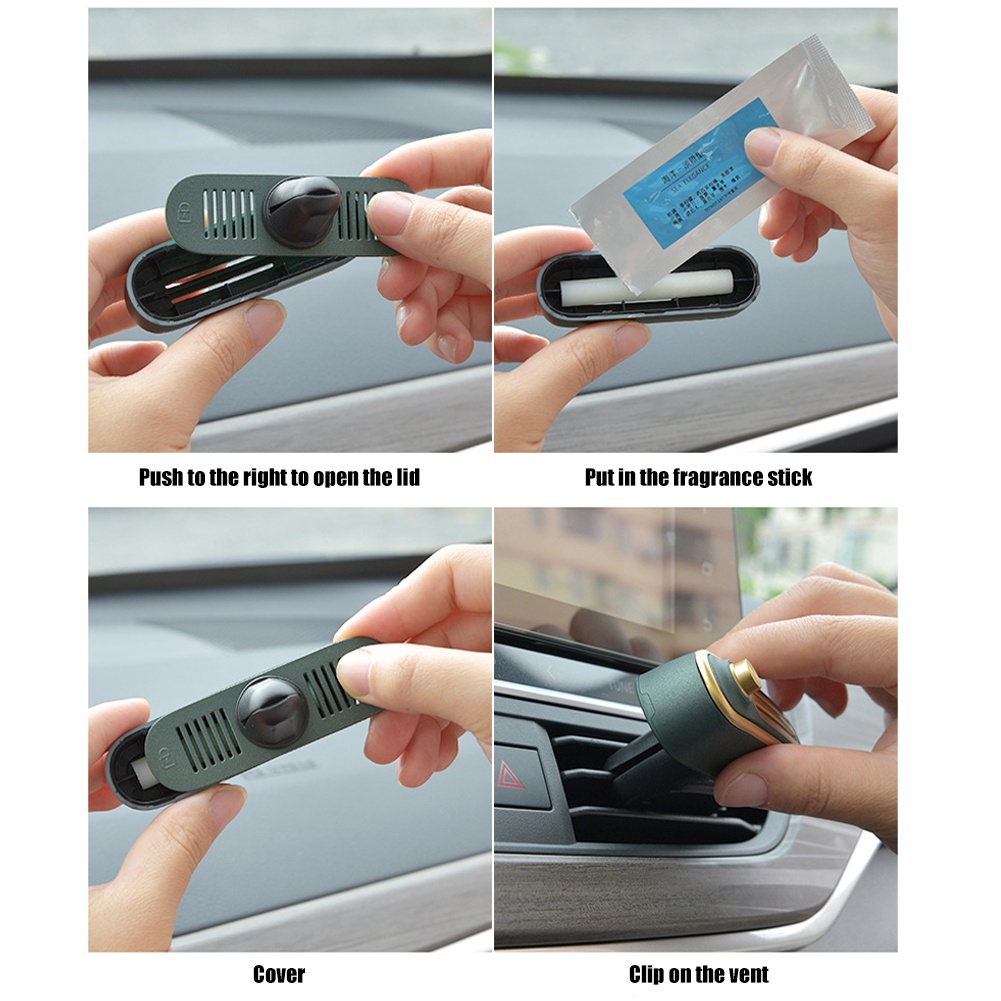 Kẹp Khuếch Tán Hương Thơm Gắn Điều Hòa Xe Hơi Cổ Điển