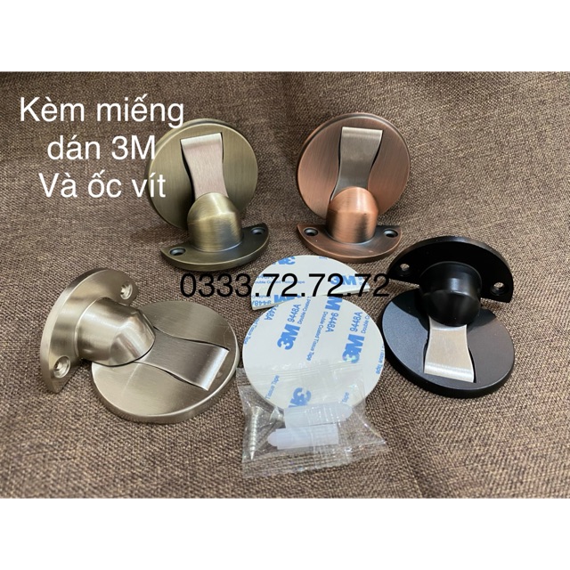 Chặn cửa thông minh, Hít Nam Châm inox 304 Chặn Cửa chống va đập tiện dụng