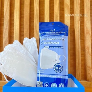 Combo 10 gói khẩu trang kf94 4 lớp