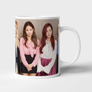 In hình black pink lên ly sứ. Nhận in hình theo yêu cầu lên ly sứ