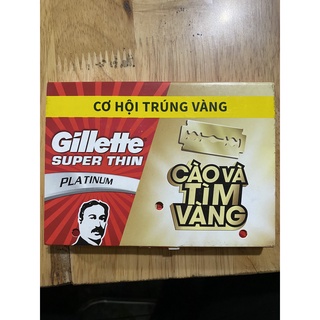 Dao lam Gillette Super Thin Hộp 5 lưỡi lam