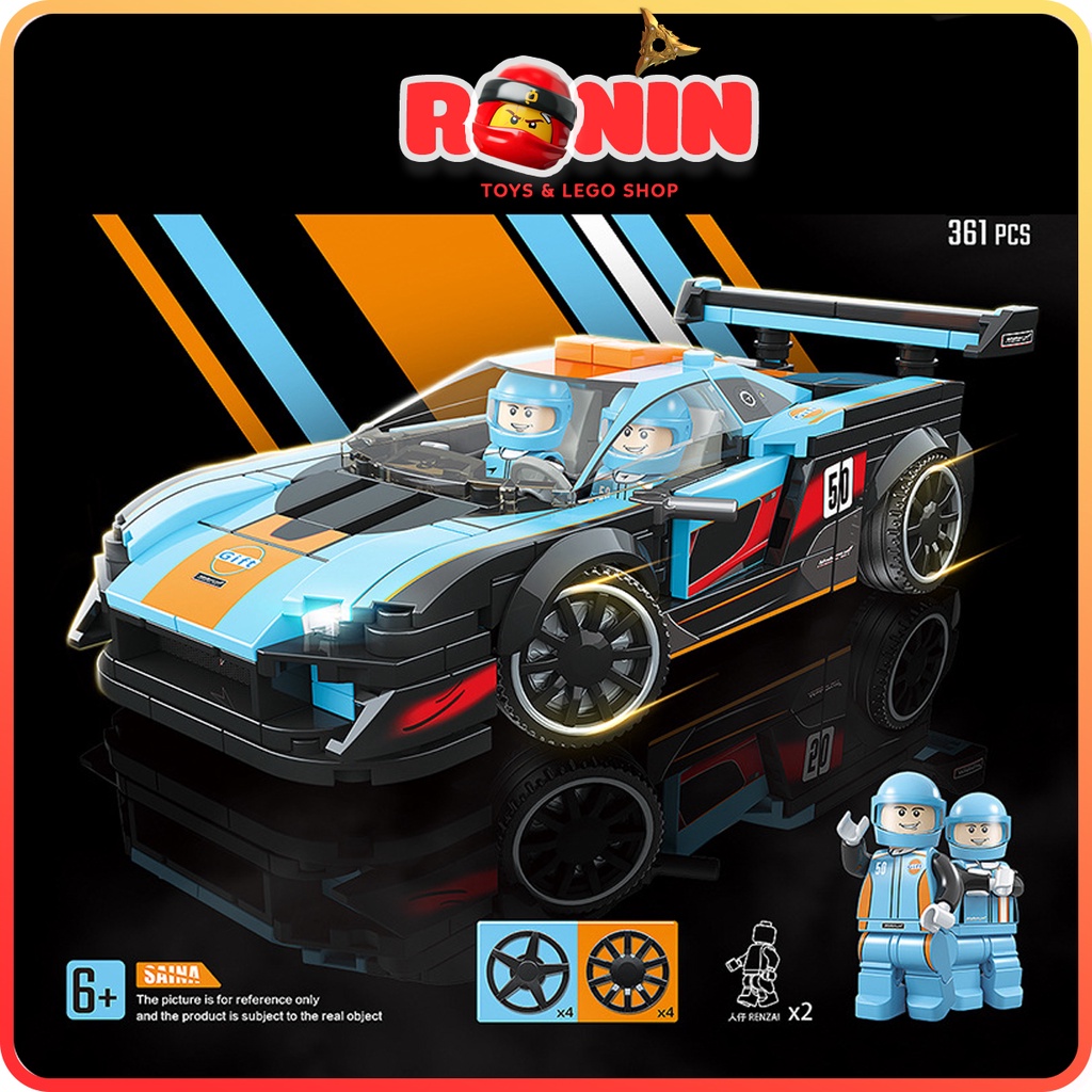 Bộ Đồ Chơi Lắp Ráp Siêu Xe Đua Thể Thao Racing Series