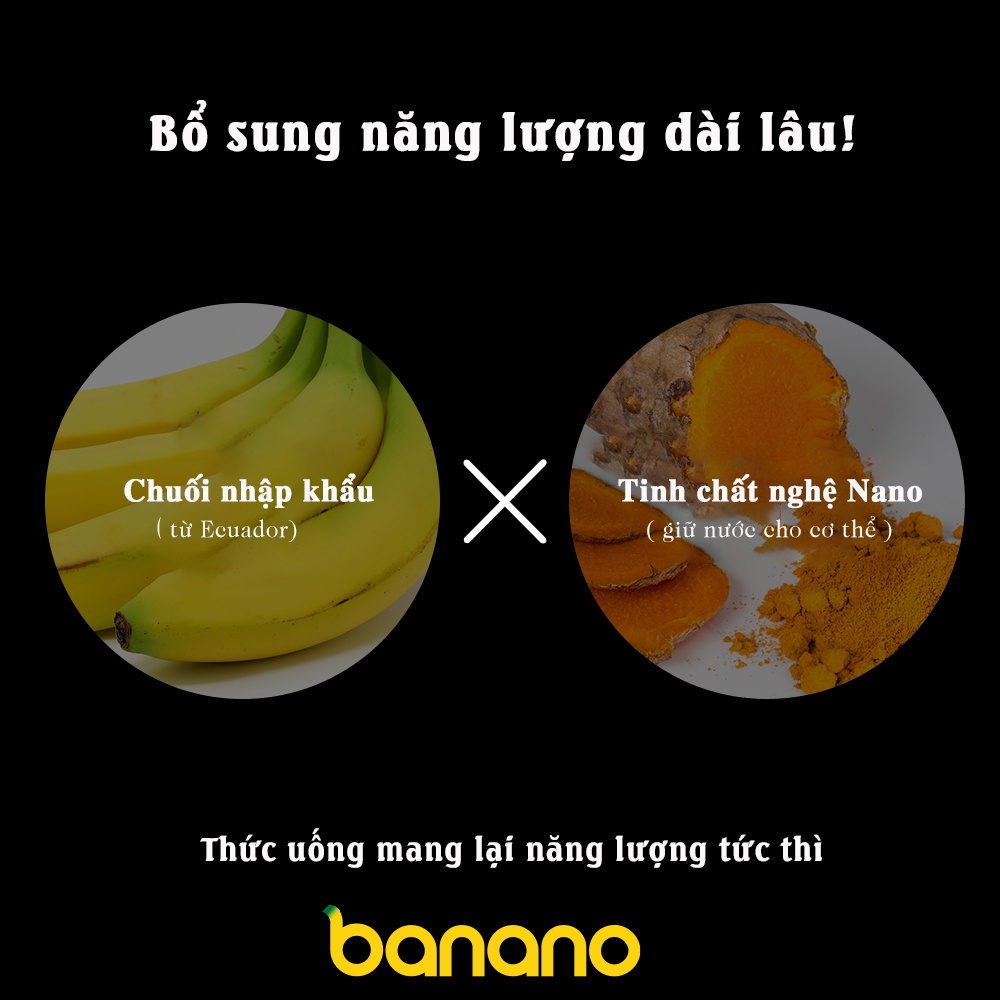 Nước uống tăng lực vị chuối bổ sung năng lượng tức thì Banano Energy Drink_Sản phẩm Hàn Quốc chính hãng