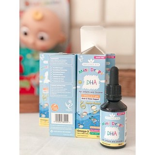 DHA Nature’s Aid 50ml dạng giọt cho bé từ 3m [ Hàng Air ]