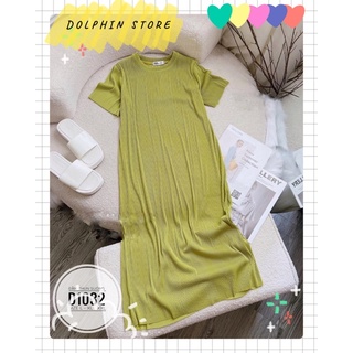 BIGSIZE Đầm thun dài bigsize