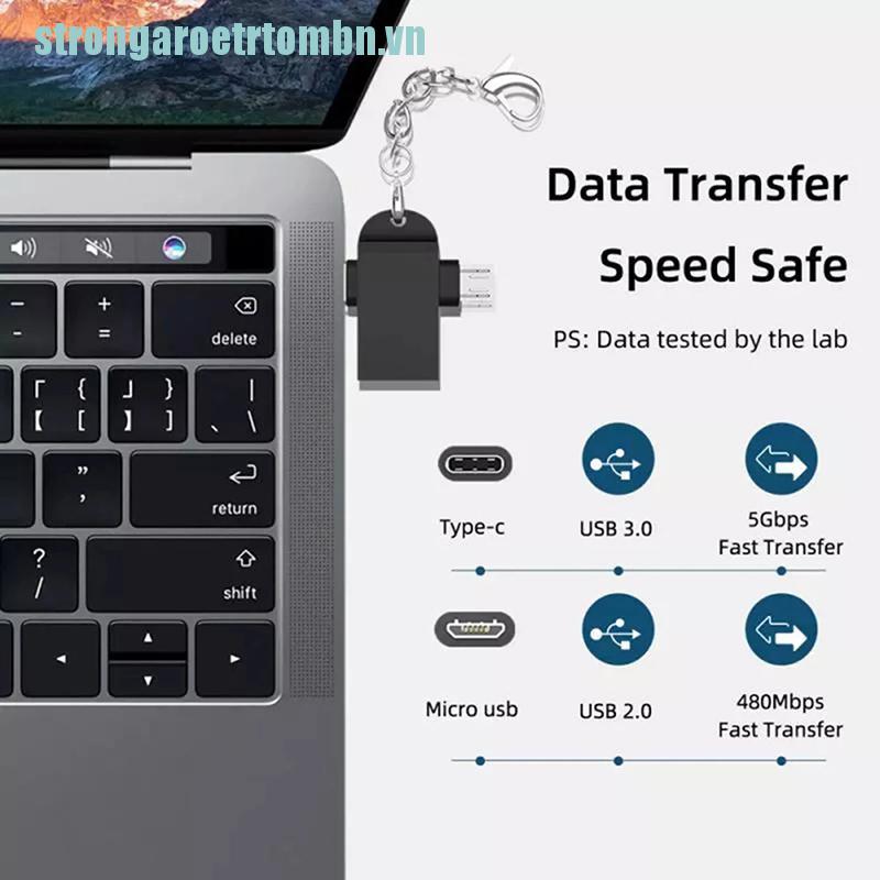 ANDROID Đầu Chuyển Đổi Từ Usb Sang Type C Micro Usb Otg | WebRaoVat - webraovat.net.vn