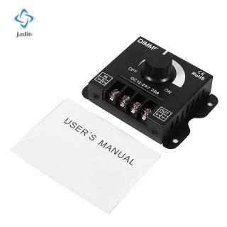 12V-12V 30A Metal LED Switch Dimmer Controller Manual Operation for Strip Light