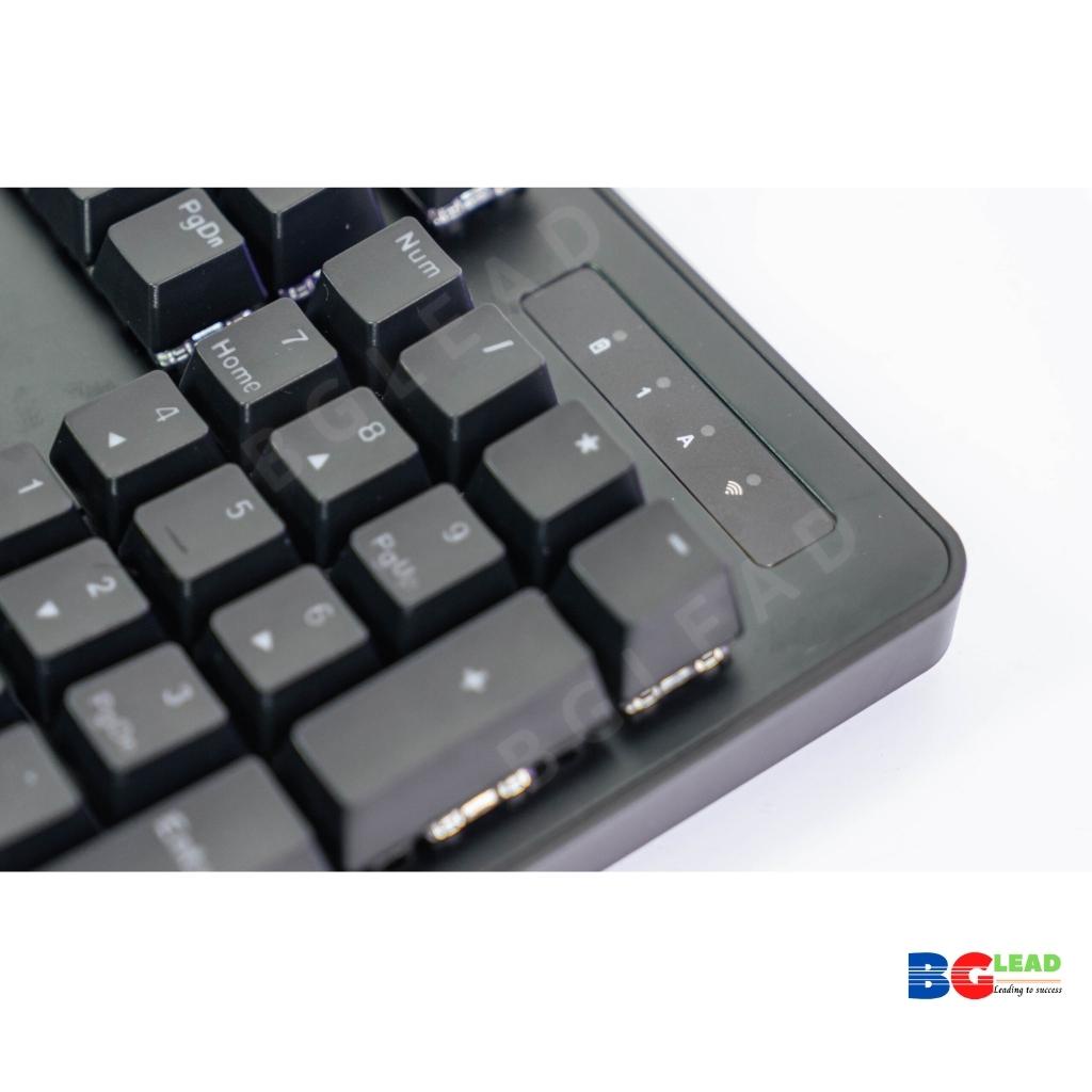Bàn phím cơ không dây DAREU EK810G Black 104-Keys (Blue| Brown| Red D switch) - White Backlight