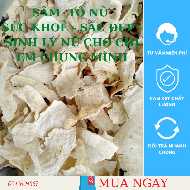 Bột sâm tố nữ nguyên chất 100%