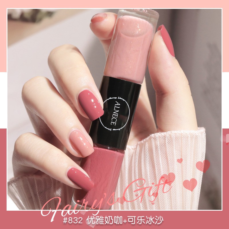 Sơn Móng Tay Fairy's Gift Thiết Kế Hai Đầu Gồm 40 Màu Tùy Chọn 12ml