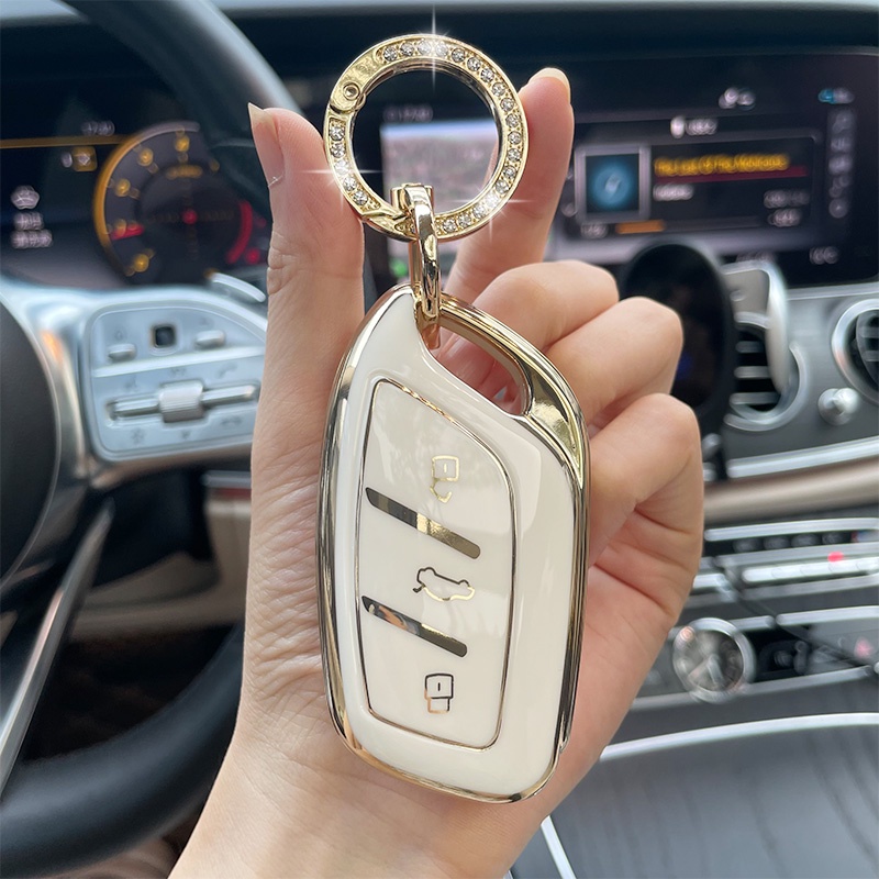 Vỏ Chìa Khóa 3 Nút Cho Xe MG HS EV MG-ZS MG3 MG6