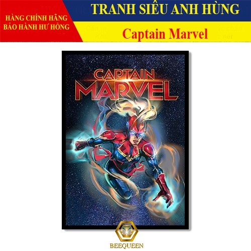 [MS26-50] Tranh Siêu Anh Hùng Captain Marvel - Đại úy Marvel