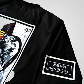 [Ảnh + video thật] Áo khoác Bomber ANTI.BATTLE (hàng design cao cấp) [Miustore]