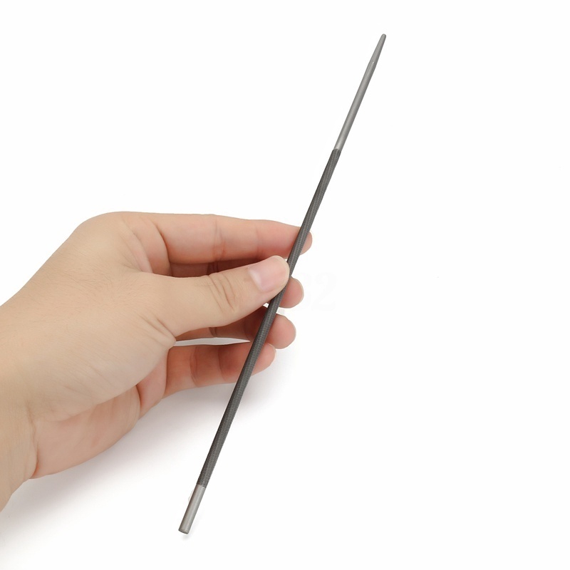 Bộ 12 Cây Giũa Tròn 4.0mm Cho Máy Cưa Xích